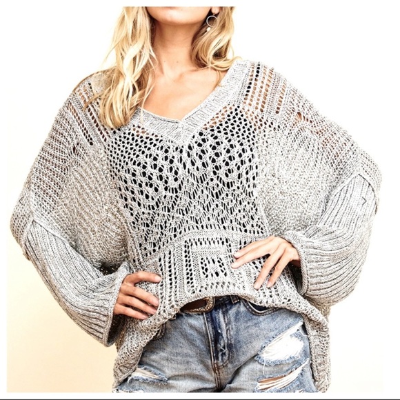 Most Beautiful Lightweight Crochet Sweater - Picture 2 of 6